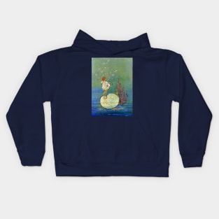 Fairy Under the Sea - Ida Rentoul Outhwaite Kids Hoodie